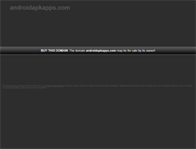 Tablet Screenshot of androidapkapps.com